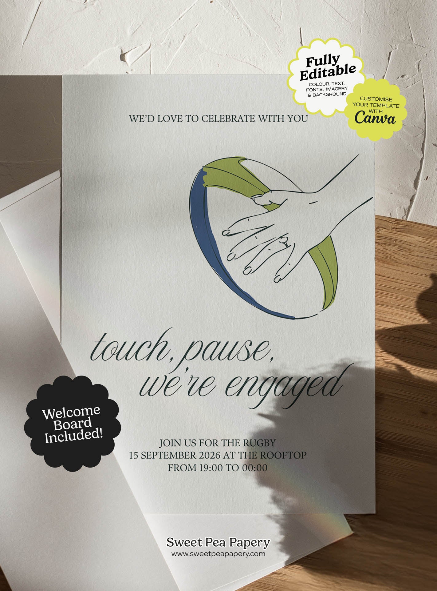 Touch, Pause, Engaged Invite Set