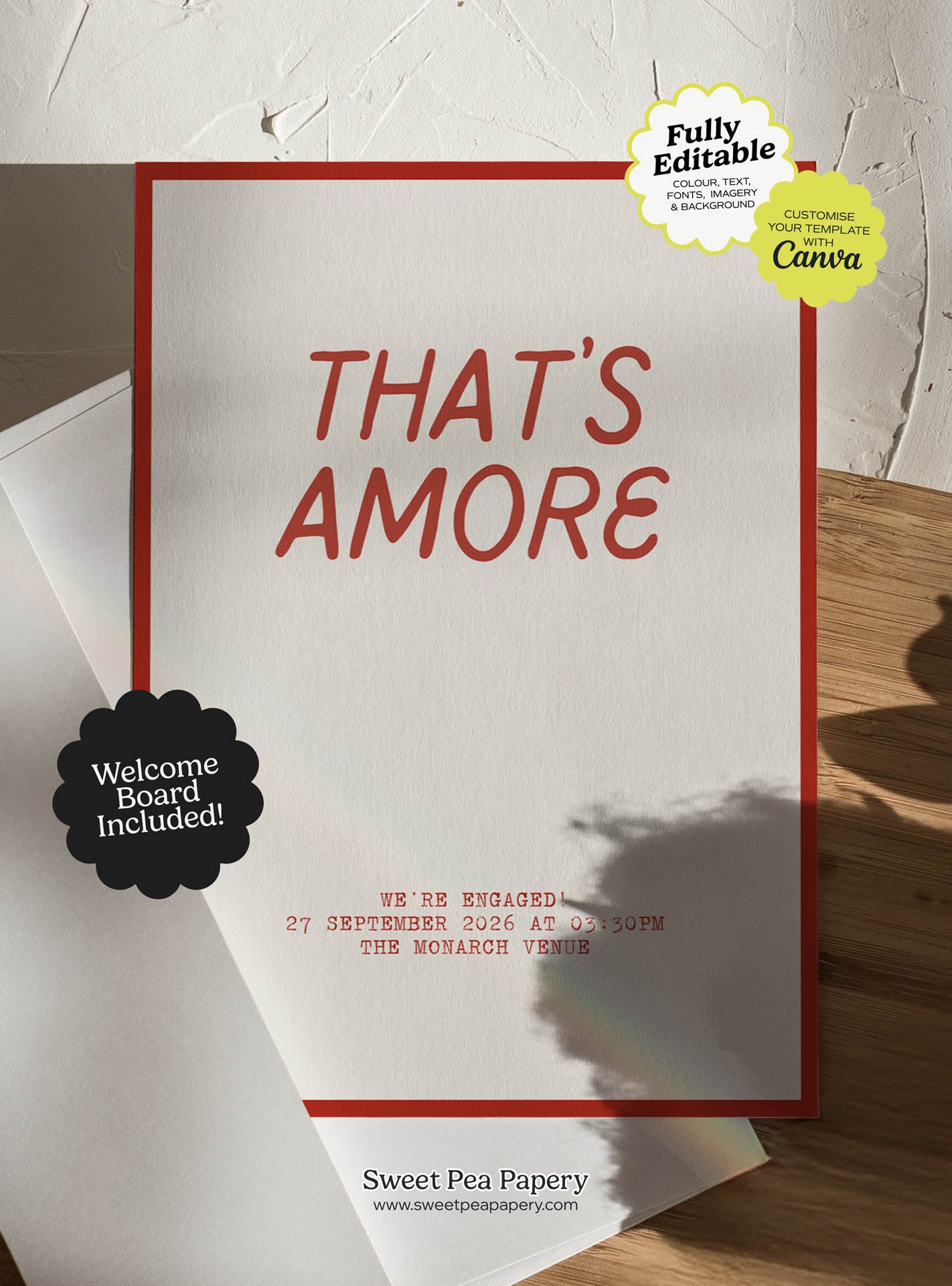 That's Amore Invite Set