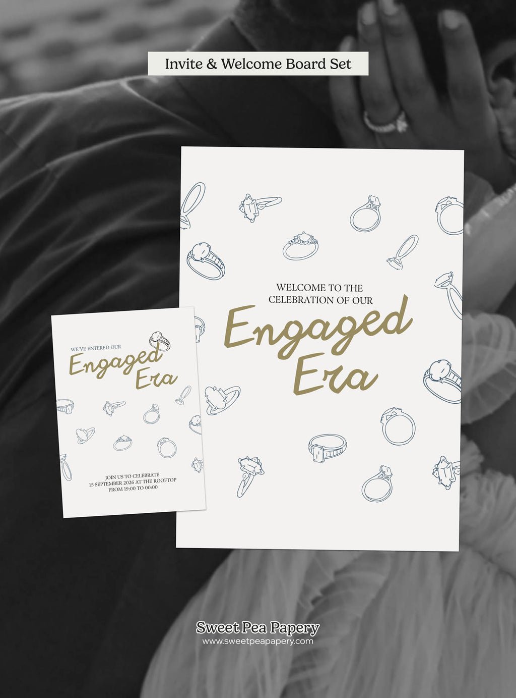 Our Engaged Era Invite Set