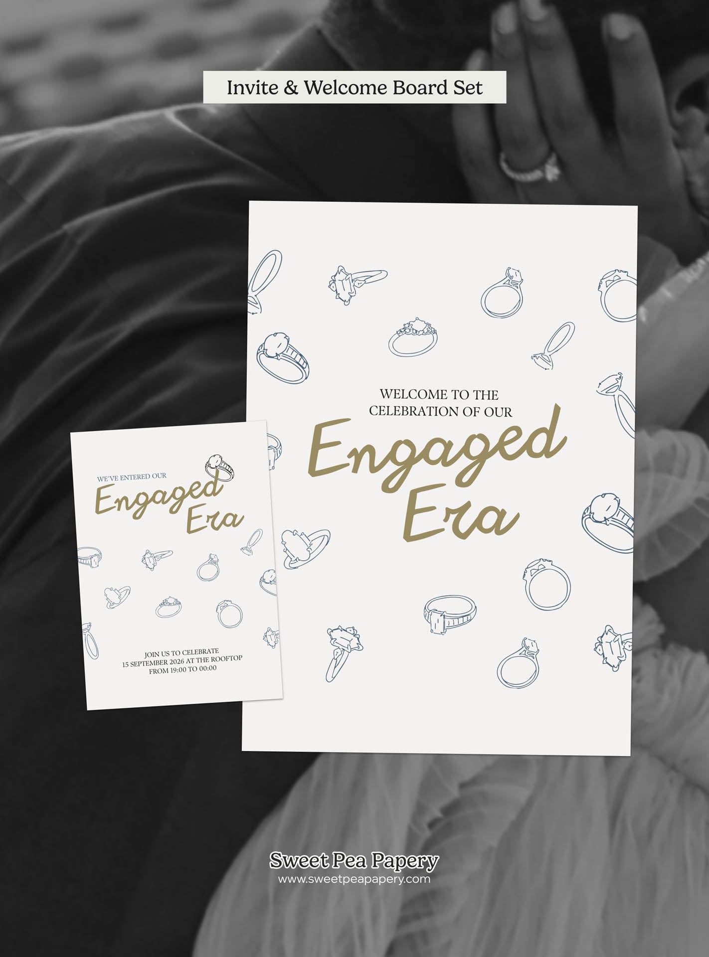 Our Engaged Era Invite Set