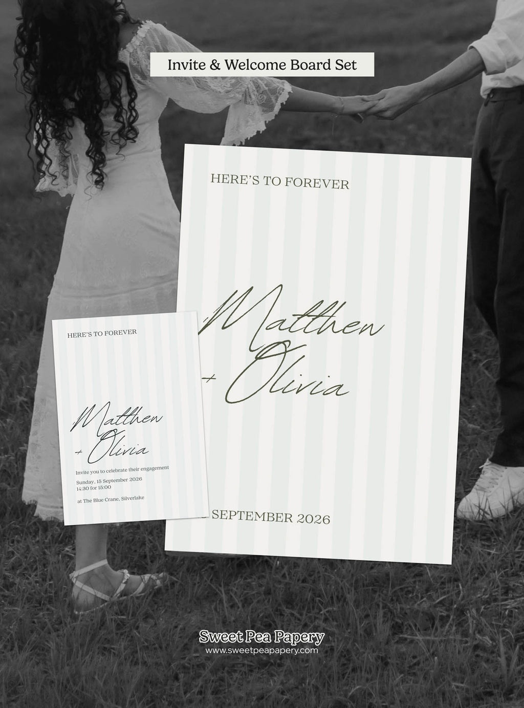Here's to Forever Invite Set