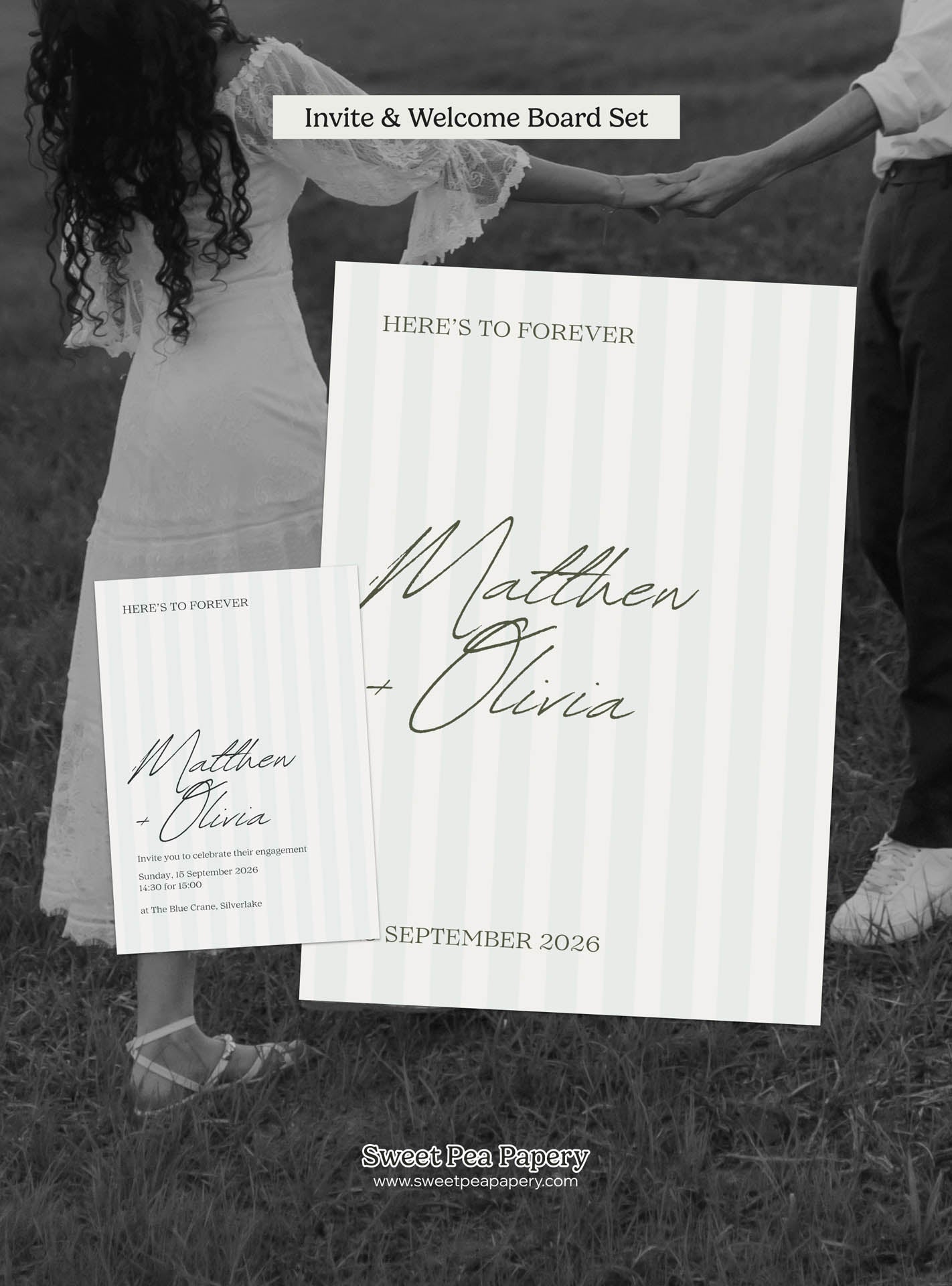 Here's to Forever Invite Set