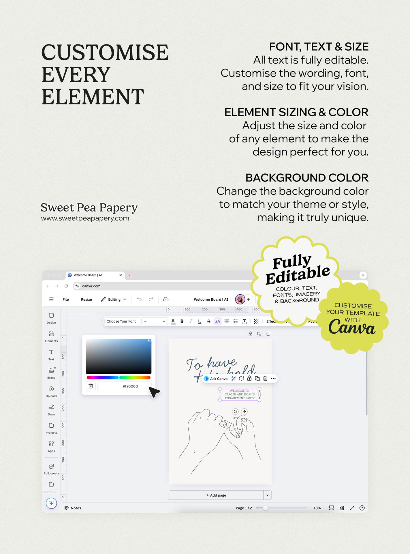 To Have & To Hold Invite Set