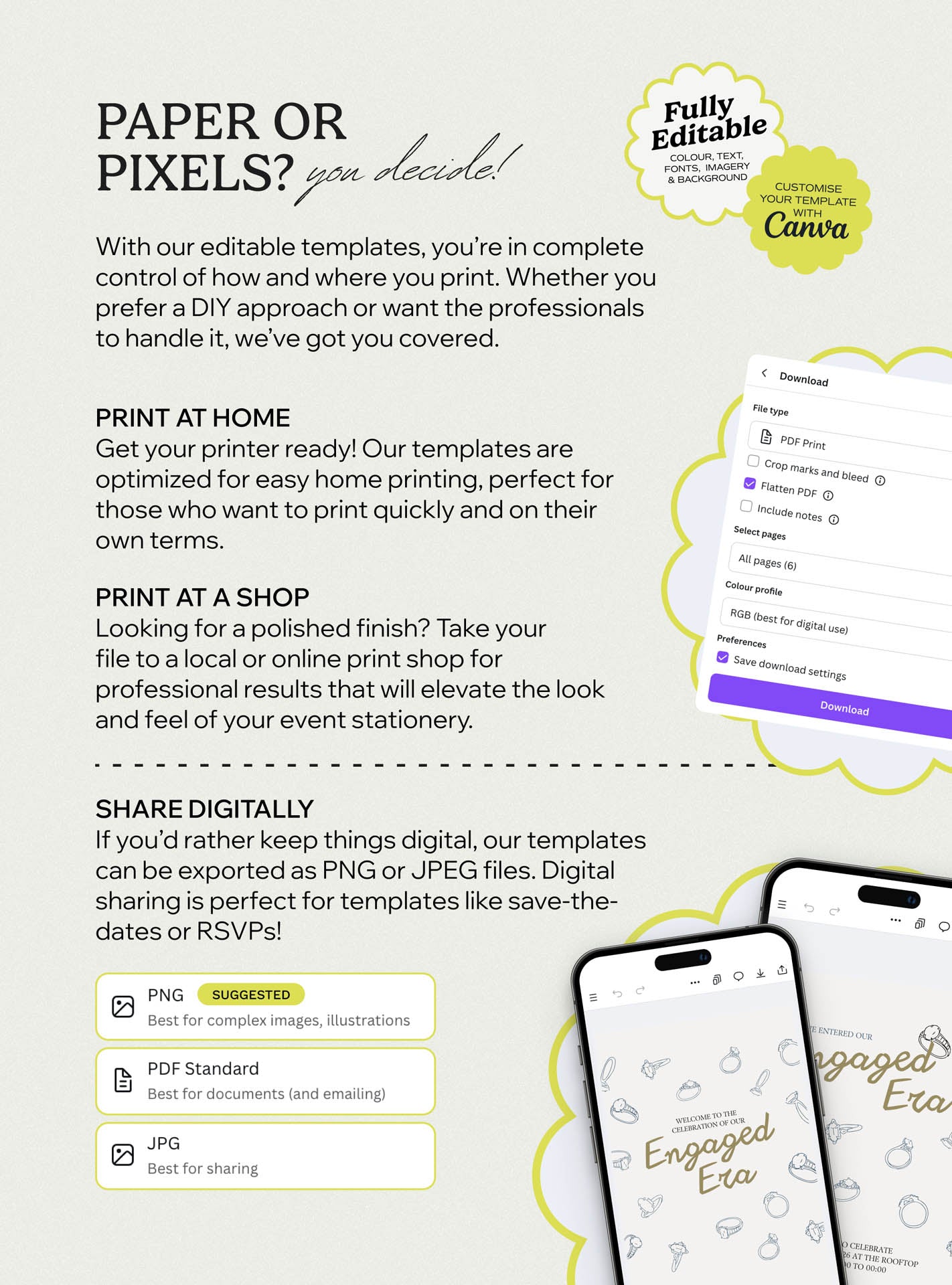 Our Engaged Era Invite Set