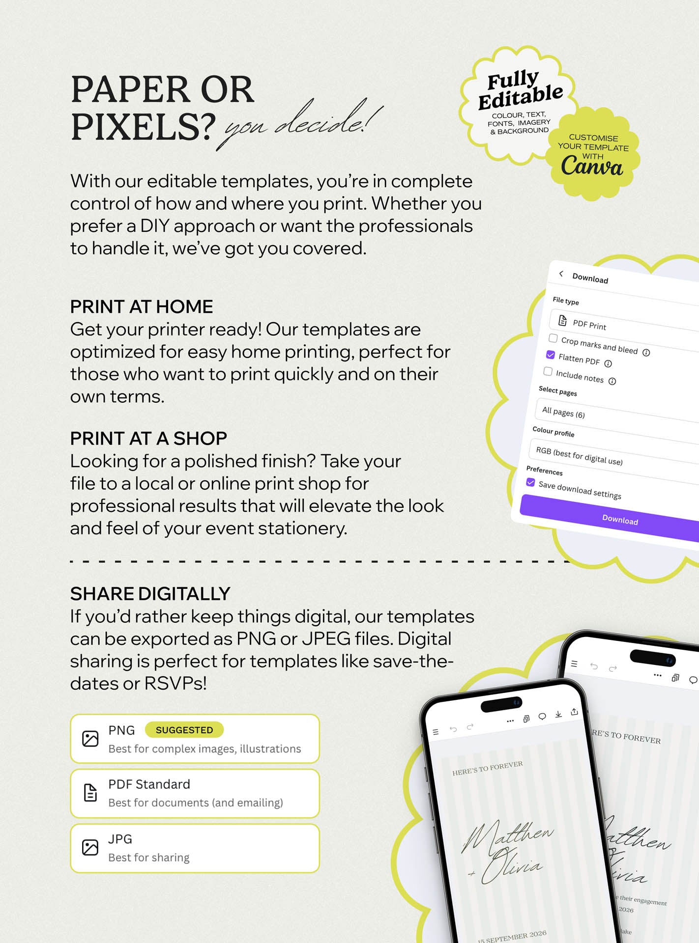 Here's to Forever Invite Set