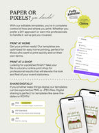 She's Fresh Off The Market Invite & Welcome Board Set