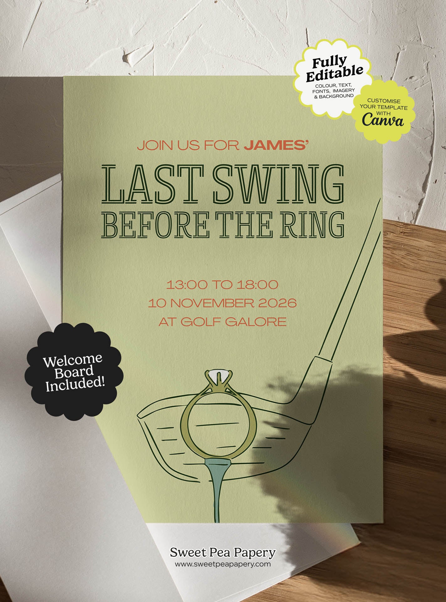 Last Swing, Before the Ring Invite Set