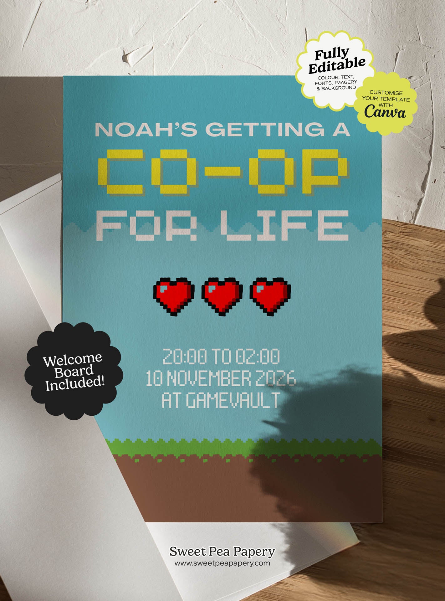 Co-op For Life Invite Set