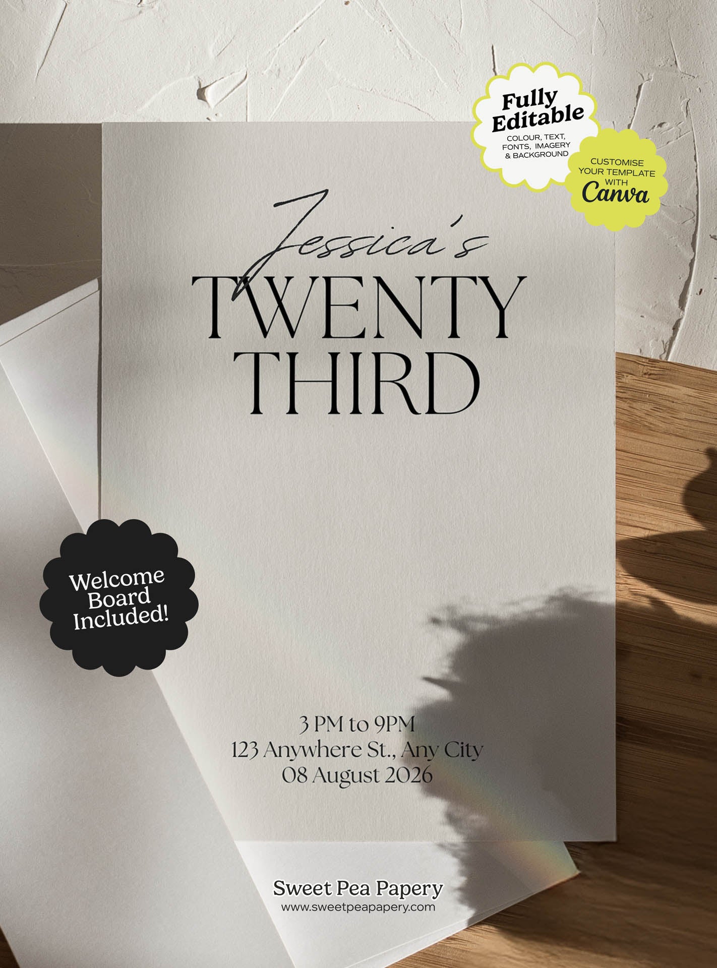 Modernmalist Invite Set