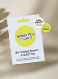 Sweet Pea Papery Gift Card
