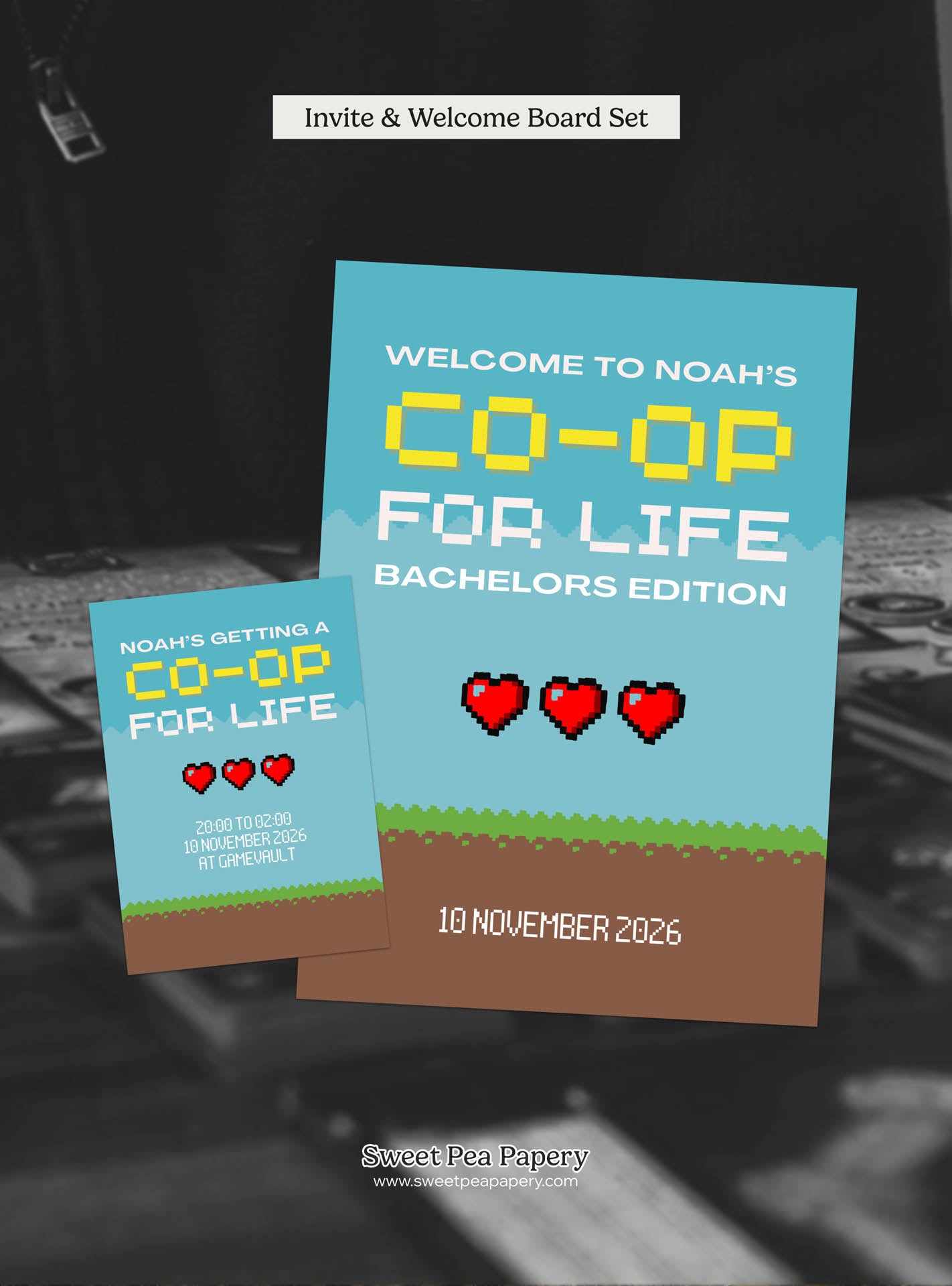 Co-op For Life Invite Set