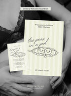 Two Peas in a Pod Invite Set