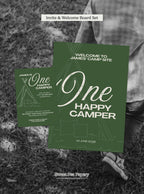 One Happy Camper Invite Set