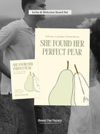 The Perfect Pear Invite Set