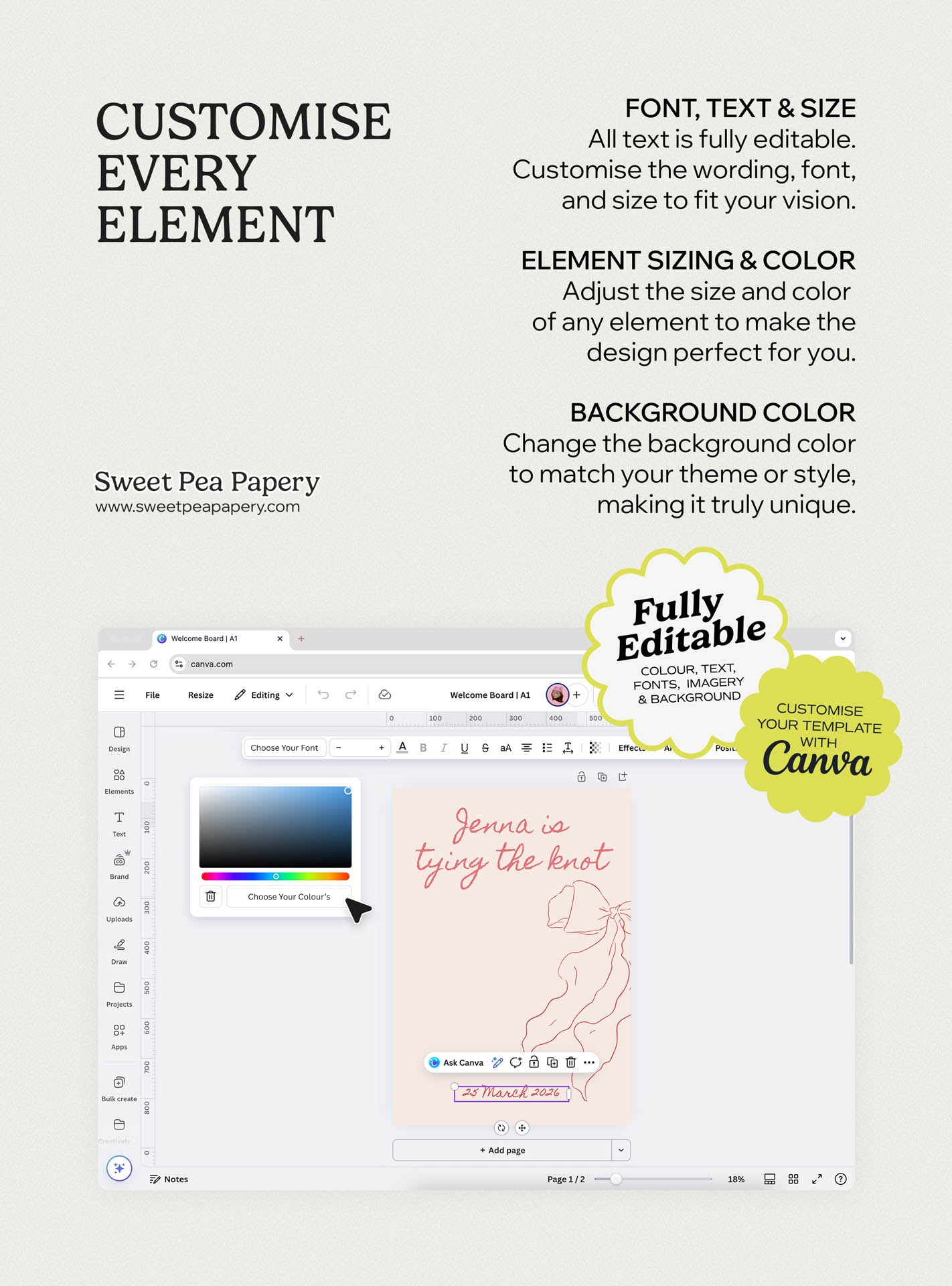 Tying the Knot Invite Set