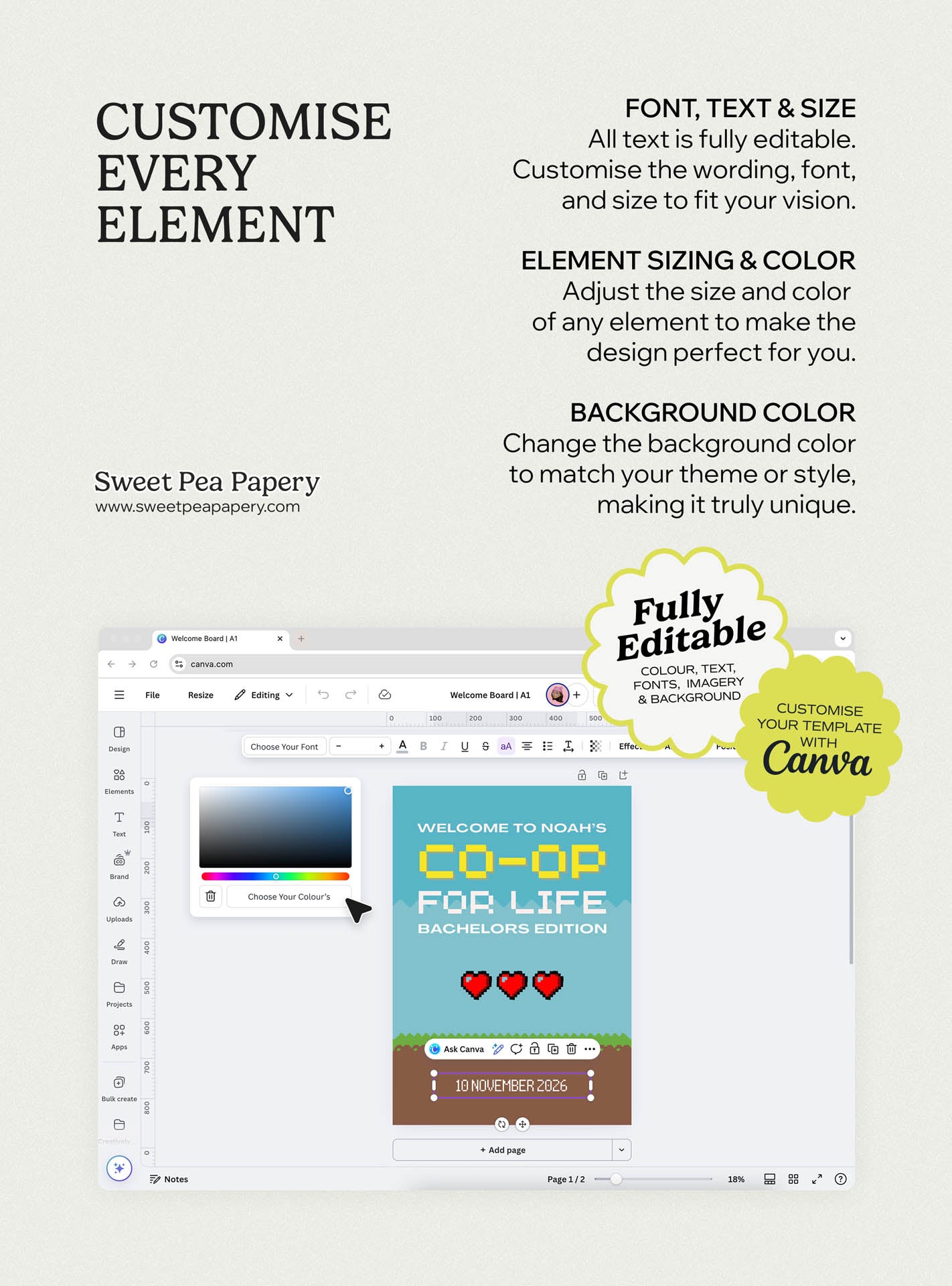 Co-op For Life Invite Set