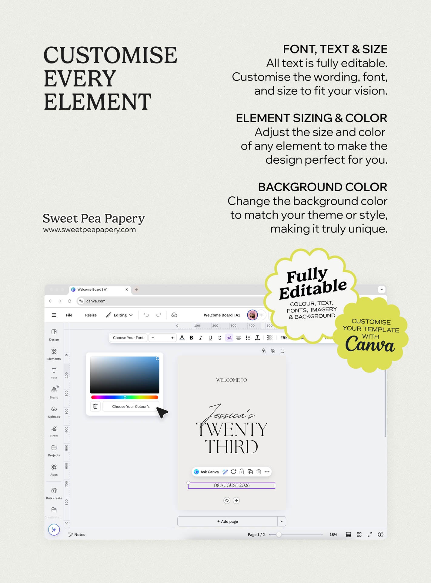 Modernmalist Invite Set