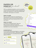 Bride in Bloom Invite Set