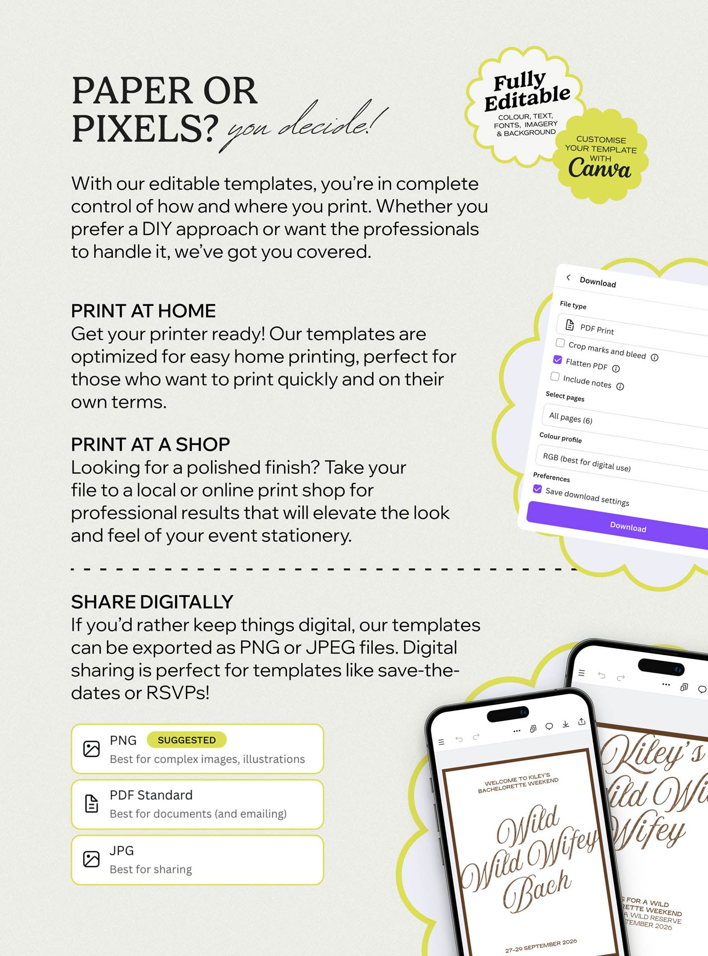 Wild Wild Wifey Invite Set