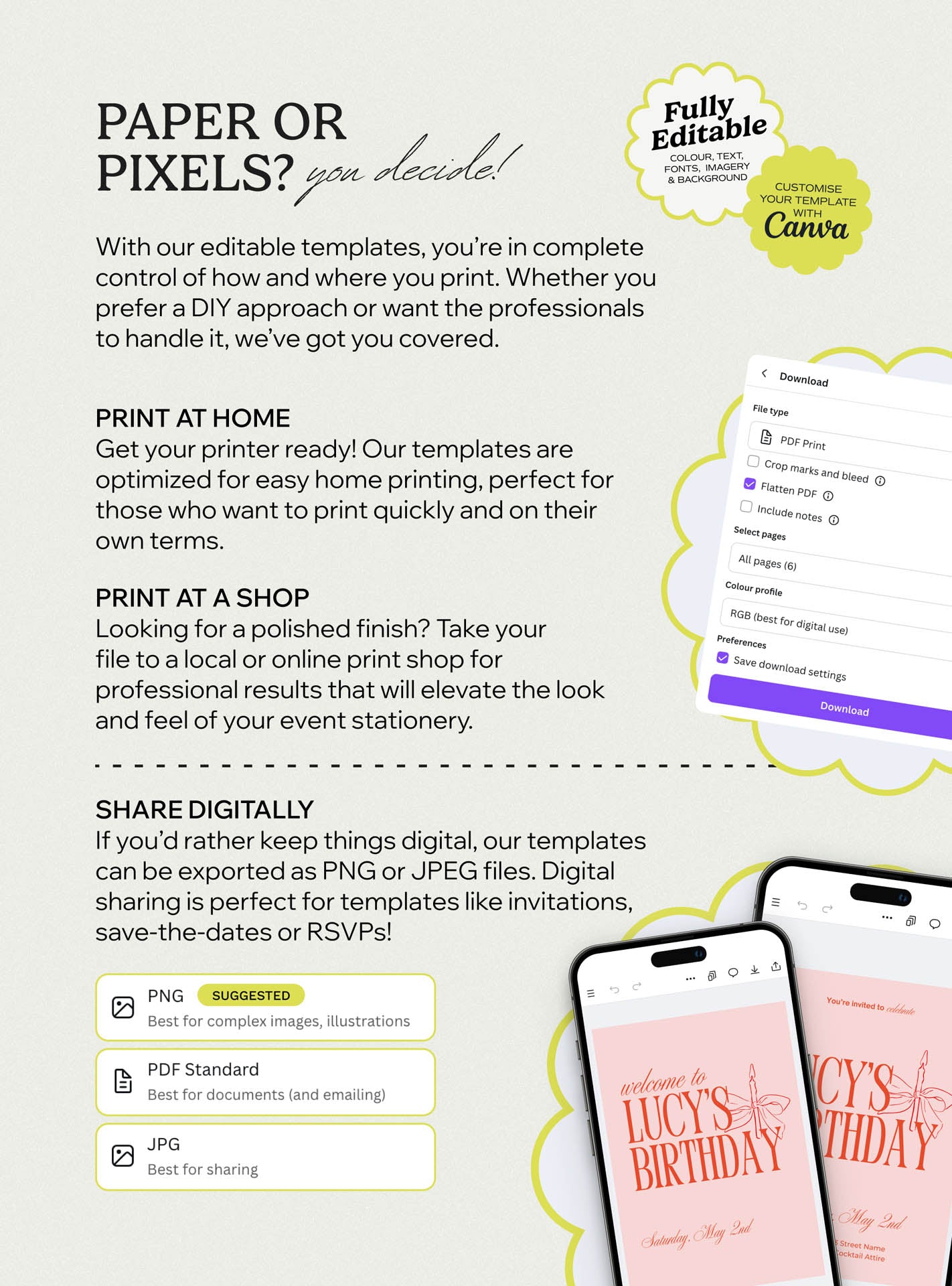 Berry Blush Invite Set